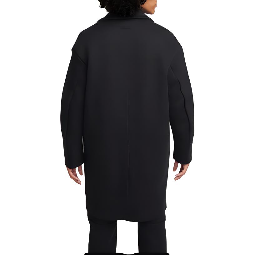 Nike Trench Coats Men's Black Lapel Moderate FN0602-010