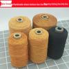 Waxed Nylon Shoe & Tire Repair Thread - Black and White Cobbler's Hand-Sewing Thread