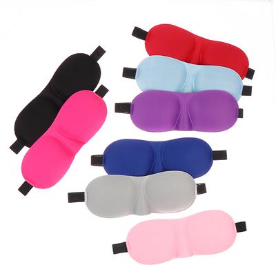 1Pc 3D Eyeshade Sleep Mask Natural Eye Sleeping Mask Cover Eye Patches Women Men Soft Blindfold Travel Eyepatch