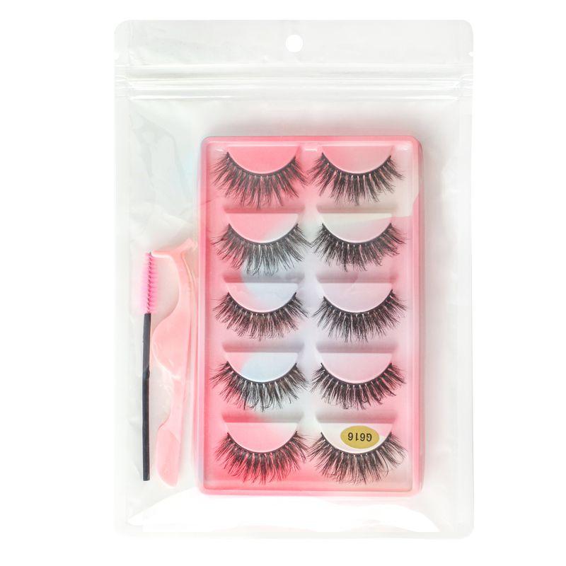 

10 пар накладных ресниц ручной работы, пинцеты для макияжа, объемные 3D пушистые натуральные толстые длинные легкие клубные вечерние яркие многоразовые