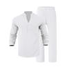 Men Loose Casual Breathable V Neck Long Sleeve Henley Shirt And Long Pants Set