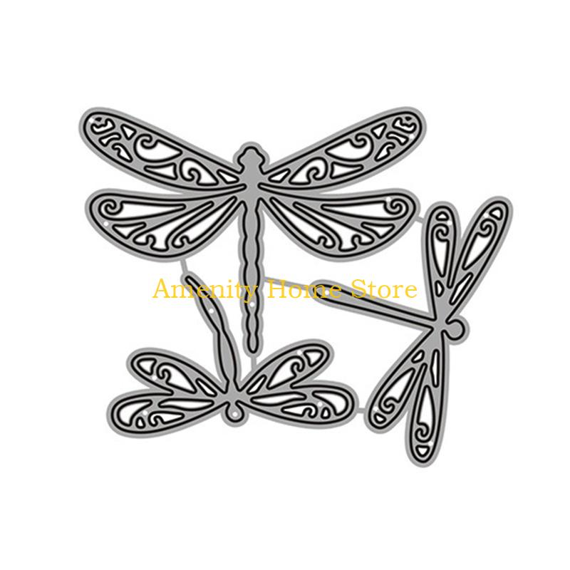 F26C for Butterfly Flower Metal Cutting Dies Stencil DIY Scrapbook Album Pa