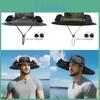 Sun Protection Dual Fan Fisherman Hat With Builtin Solar Energy Fans For Hiking And Fishing