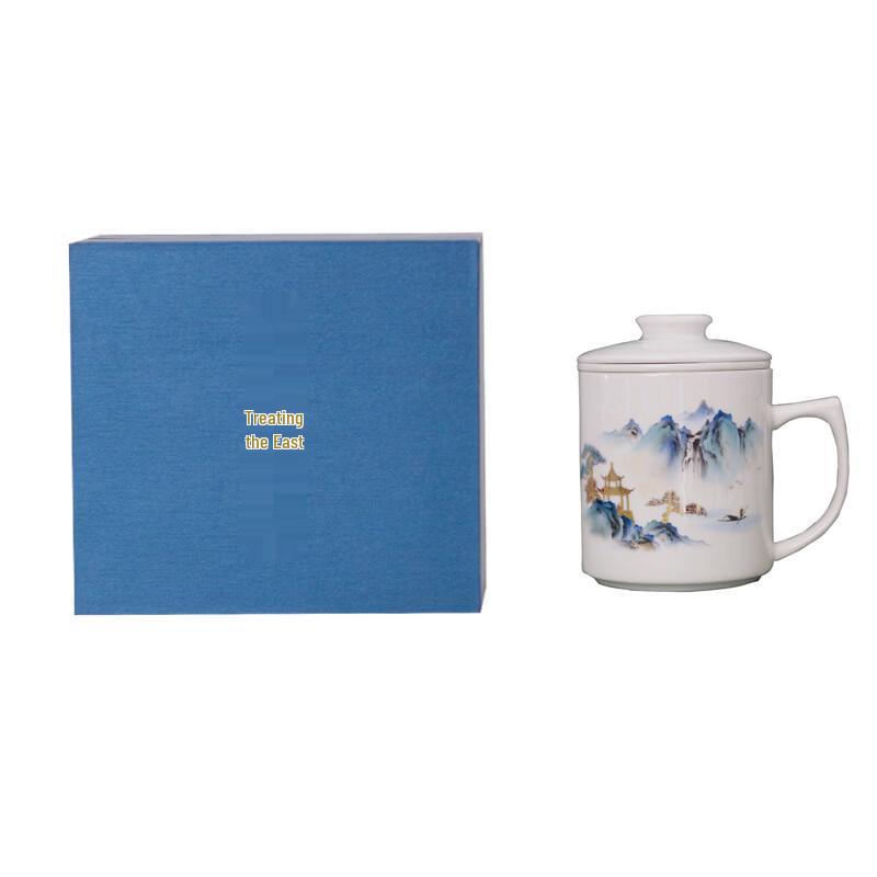 Ceramic Tea Infuser Mug Gift Set