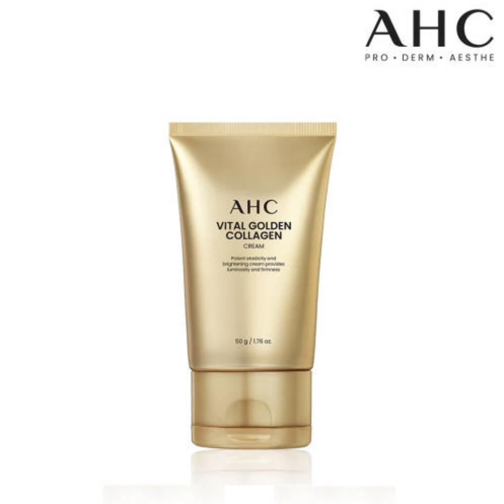 

AHC Vital Golden Collagen Cream 50г - корейская kbeauty антивозрастная косметика для ухода за кожей
