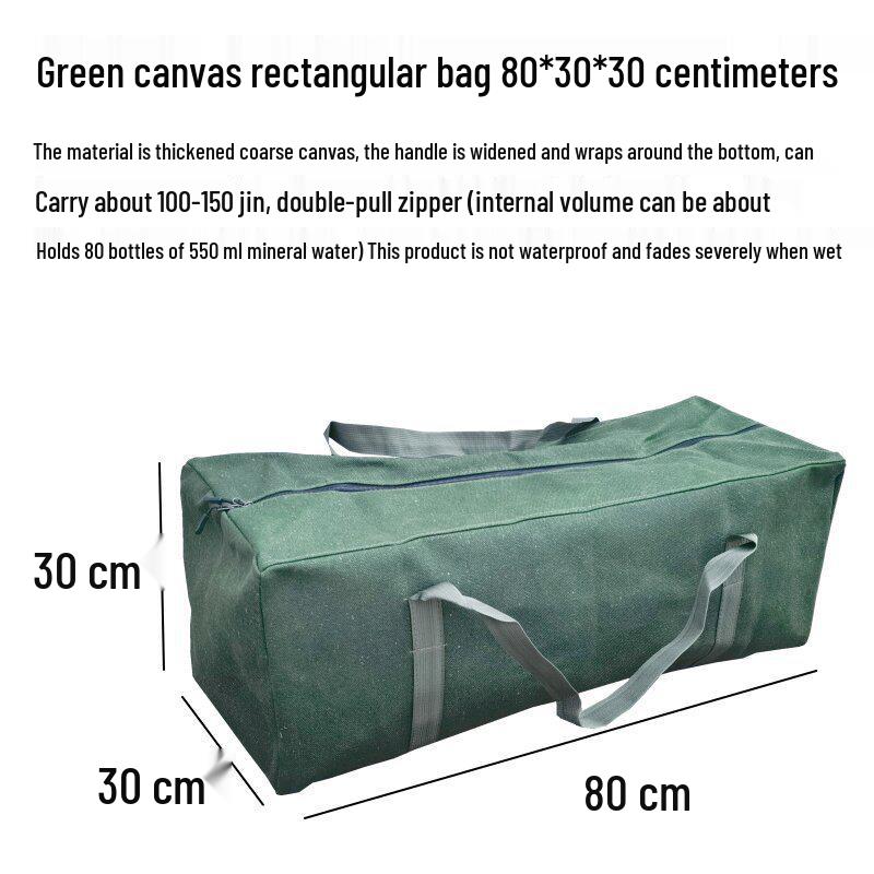 Large Capacity Multifunctional Thickened Canvas Tool Bag