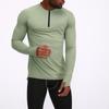 Men's Casual Fitness Wear Long Sleeve Quick Dry Breathable Outdoor Running Sports Tights Sports Wear Crewneck Top