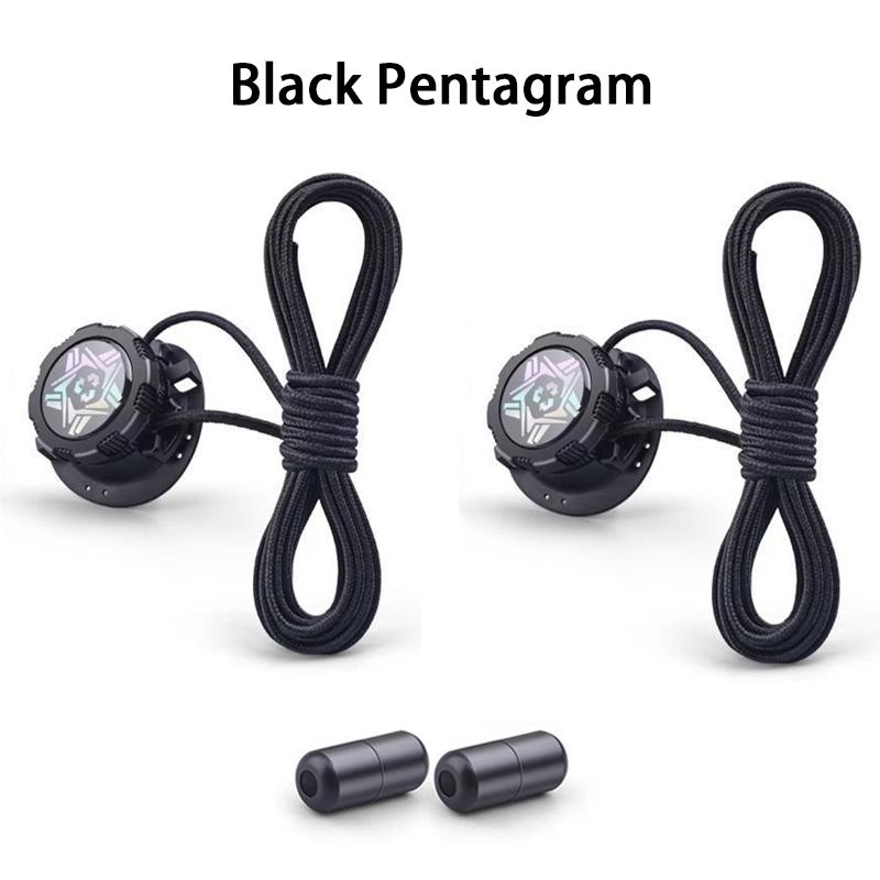 NEW Outdoor Sports Shoe Laces Easy Installation Swivel Buckle Shoelace Sneakers Thick Rope Automatic Shoelaces Shoes Accessories