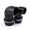 2~10 PCS 20~50mm Black PVC 90° Equal Elbow Connectors Aquarium Fish Tank Drain Inlet Outlet Joints Garden Irrigation Accessories