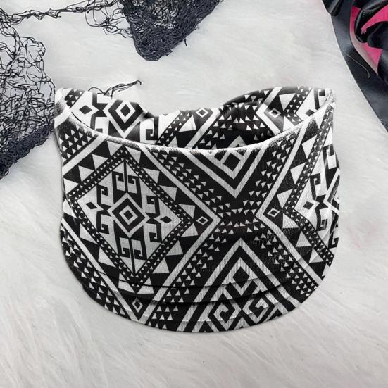 Wide Headband Sweat Absorbing Terry Ring Non Slip Elastic Hairband Boho Turban Knotted Headwrap Fashion Accessory