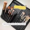 15 Pockets Stand-up Makeup Brush Holder Organizer Bag Cosmetics Storage Pouches