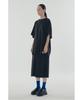 RECODE A-Line Slit Pleats Lining Skirt