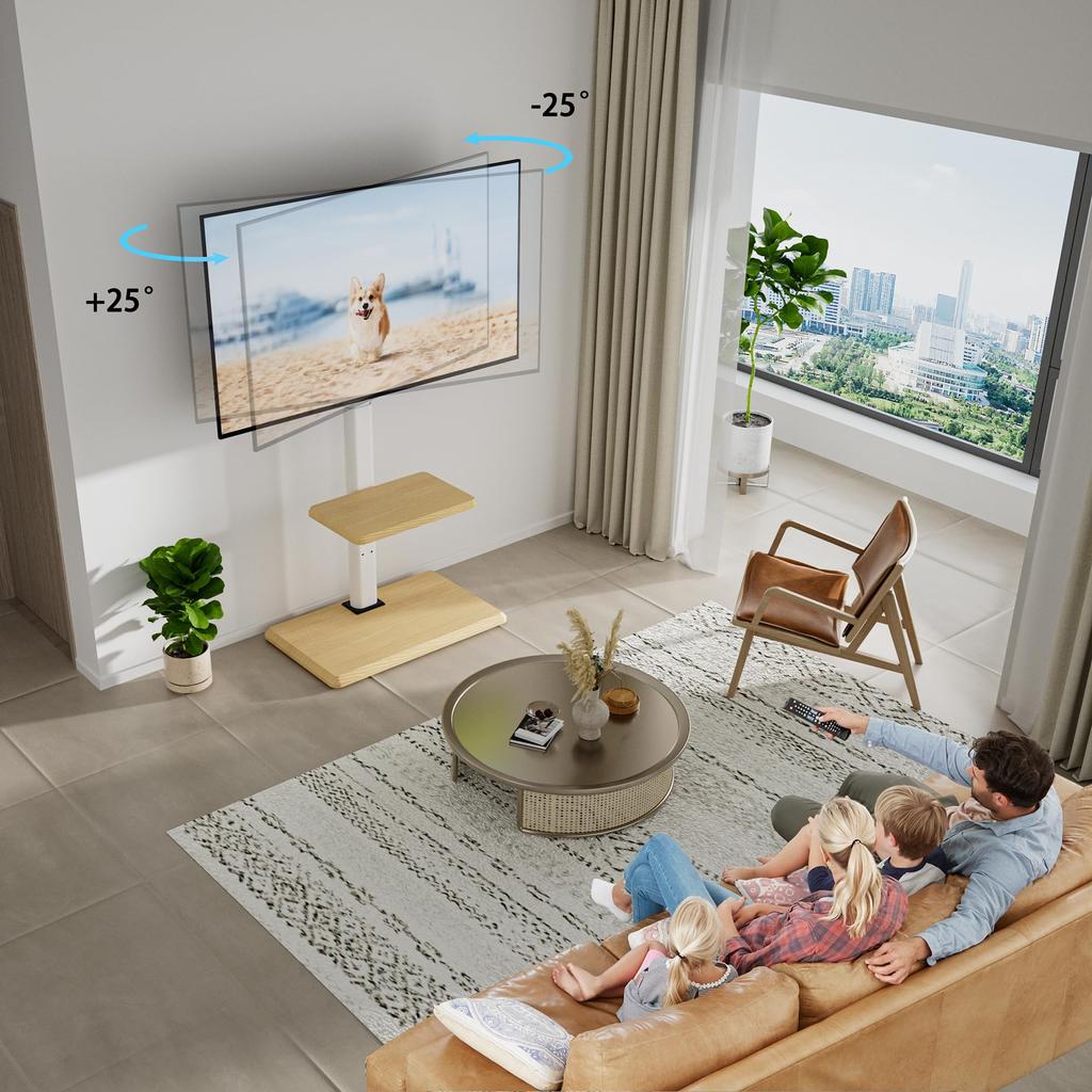 FORGING MOUNT TV TV Stand with Hidden TV Compatible with Load Capacity TV Stand with High TV Stand with VESA Standard 600 X Height Left and Right for