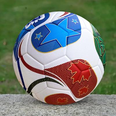 Water Proof Soccer Ball Soccer Ball Size 5 PU Wear Resist Thickened Water Proof Soccer Ball for Standard 11 Person Play