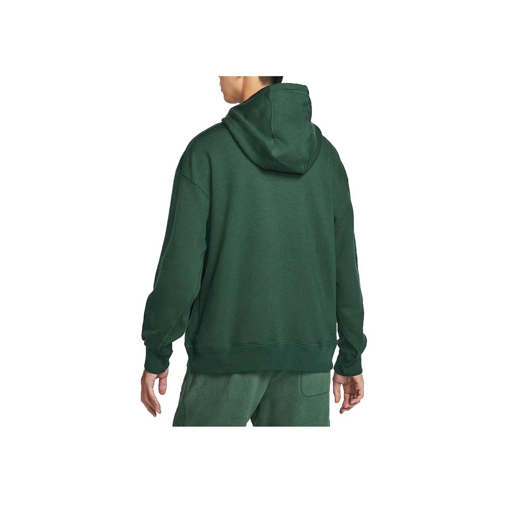 Nike SS25 Classic Comfortable Soft Fashionable Versatile Solid Color Sweatshirt Unisex sweatshirt Green FV4879-397