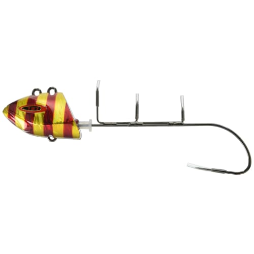 

JACKALL Replacement Hook Type Anchovy Dragon Tenya 50 Red/Gold Stripe
