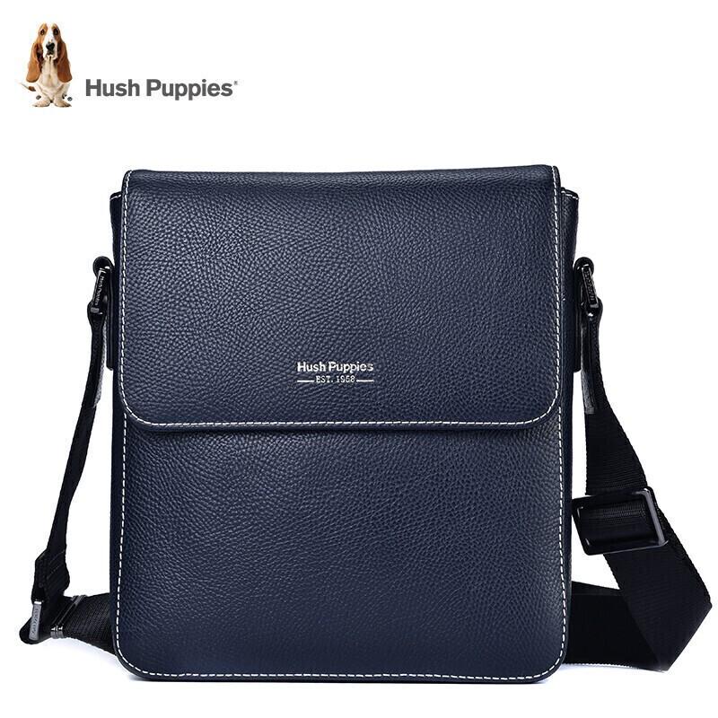 Hush Puppies Men's Leather Business Shoulder Bag