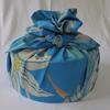 Asakura Senpu Furoshiki 96 x 96cm Asakura Senpu Ultra Nagare Plain Peony and Chrysanthemum Design - Approx. Water-Repellent Furoshiki, Weave,