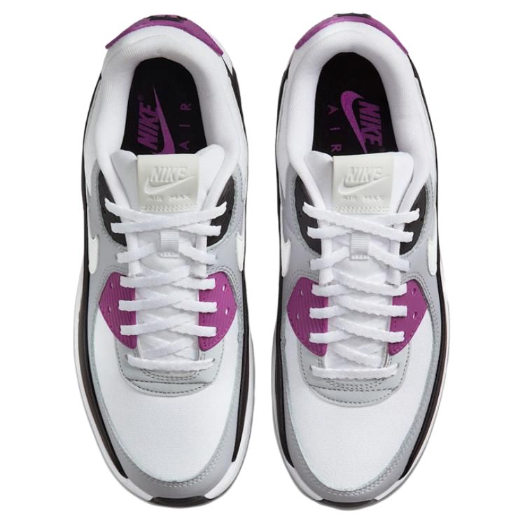 New Nike Air Max 90 LV8 White Bold Berry Wolf Grey Photon Dust Women's FD4328-109