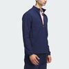 Adidas Ultimate365 Tour Wind.Rdy Half-Zip Pullover Color Block Long Sleeve Jacket Men Jacket Navy-Blue IJ9832