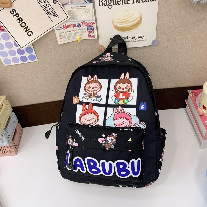 New Large Capacity Children's School Bag Casual Cartoon Cute Kindergarten Backpack Boys and Girls Baby Backpack Cross Border
