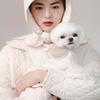GAYEON LEE  LETO Quilted Dog Jacket-Ivory