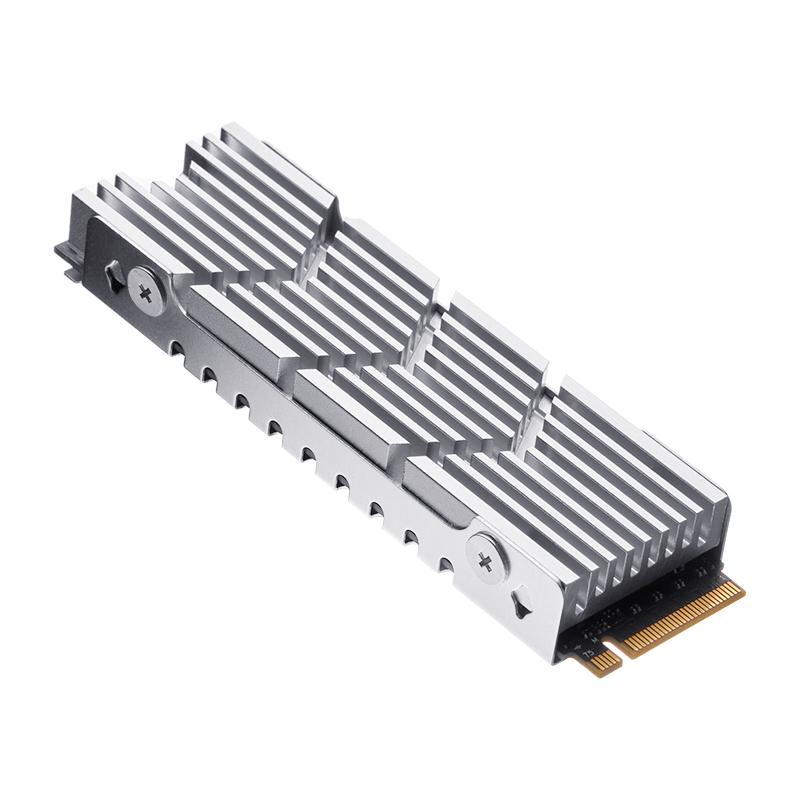 M.2 2280 SSD Heatsink Hollow Heat Cooler Radiator NVME NGFF Aluminum Alloy with Thermal Silicone Pad for PS5 Game Console