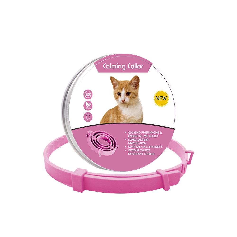 Pet Anti-Stress Pheromone Calming Collar for Cats and Dogs