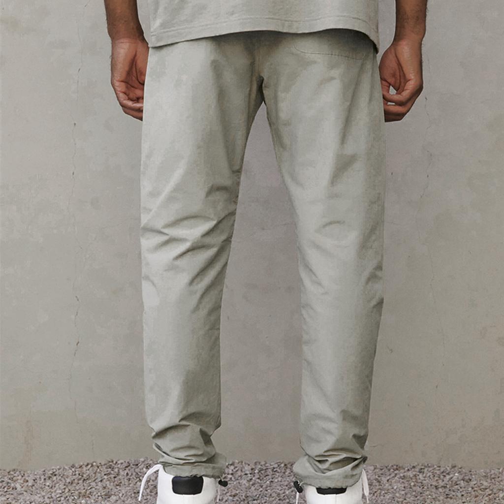 Fear of God Essentials FW21 Track Pants With Logo Drawstring Men Bottoms Pistachio-Green FOG-FW21-028