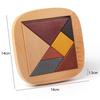 Montessori Wooden Toys Wooden Jigsaw Puzzle for Kids Tangrams Brainstorming Preschool Early Learning Children Logical Thinking