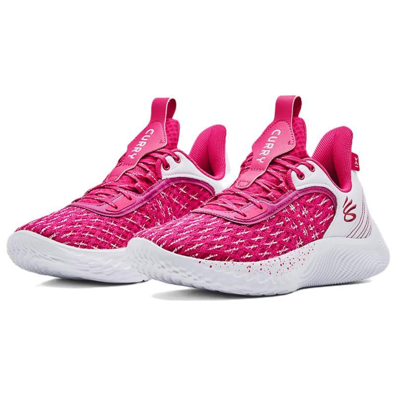 Under Armour Curry 9 Team 'White Tropic Pink' Sneakers 3025631-600