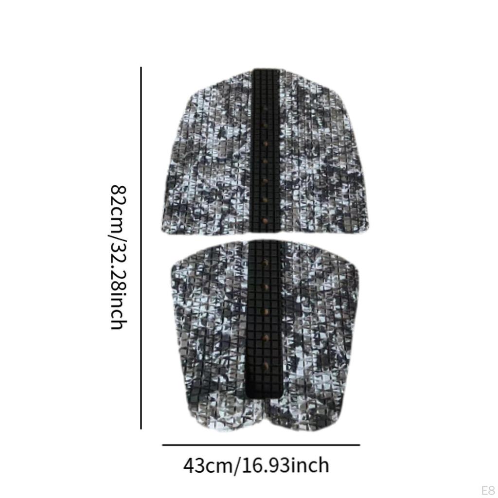 6er-Pack Surfbrett-Grip-Pads für verbesserte Stabilität und Kontrolle