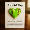Portable Golf Motivational Card Plastic Pocket Sized Training Companion For Golfers