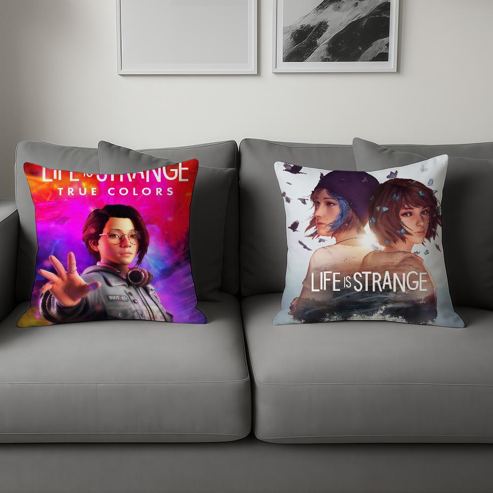 Classic Game Art Cool L-Life Is S-Strange Comfortable Soft Hogar Pillowcase Sofa Living Room Bed Home Decor Protective Covers