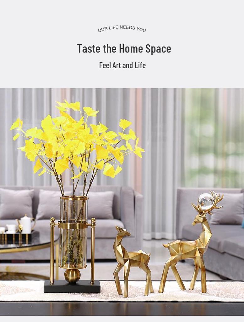 Nordic Style Modern Deer Ornament - Creative Animal Design for Home Decoration and Gifts