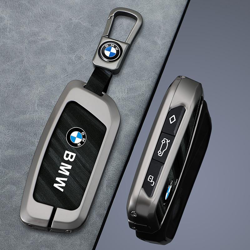 Zinc Alloy Y83 Leather Car Remote Key Case Cover for BMW X7 U11 X1 G07 XM G09 I7 7 Series G70 LCI iX I20 U06 G81 M3 2023 Accessaries