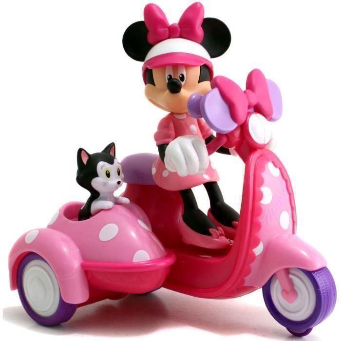 Jouet Télécommandé - JADA TOYS - Scooter Rose Disney Minnie Mouse - Mixte - Bébé - Piles