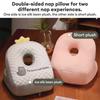 Cartoon Design Nap Pillow Plush Neck Nap Pillow Comfortable Plush Throw Pillow  Office Use