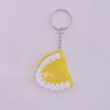 Denture Keychain & Earrings Set: Creative Resin Denture with Charms - Unique Gift Idea