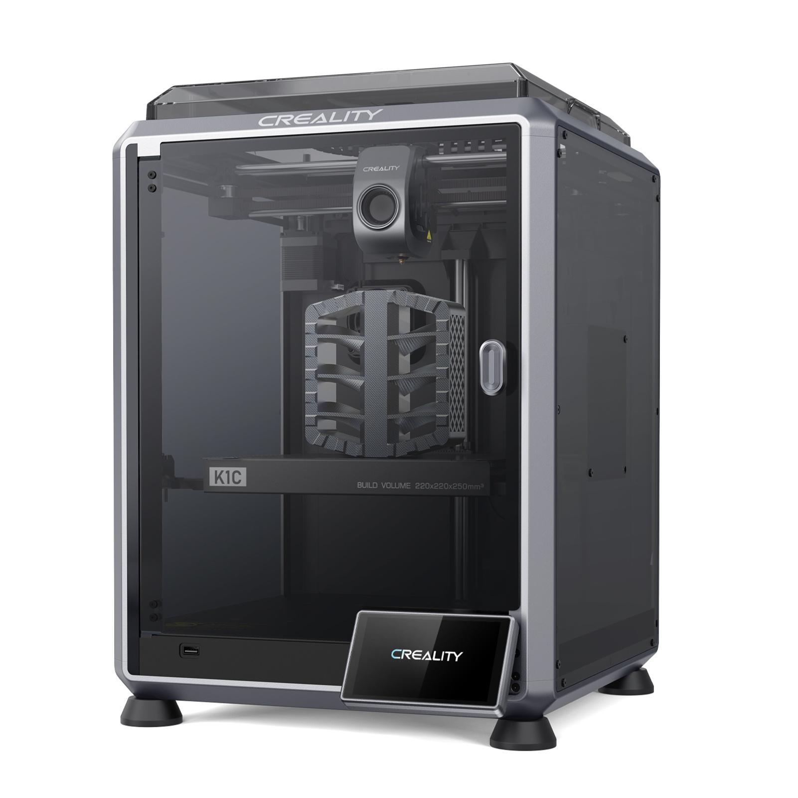 3D-принтер Creality K1C Высокоскоростные 3D-принтеры FDM 600 мм с Al-камерой Observant Цельнометаллический горячий