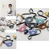 Trendy Modern Cool Boys Chest Bag Stylish Kids Waist Bag Checkered Small Crossbody