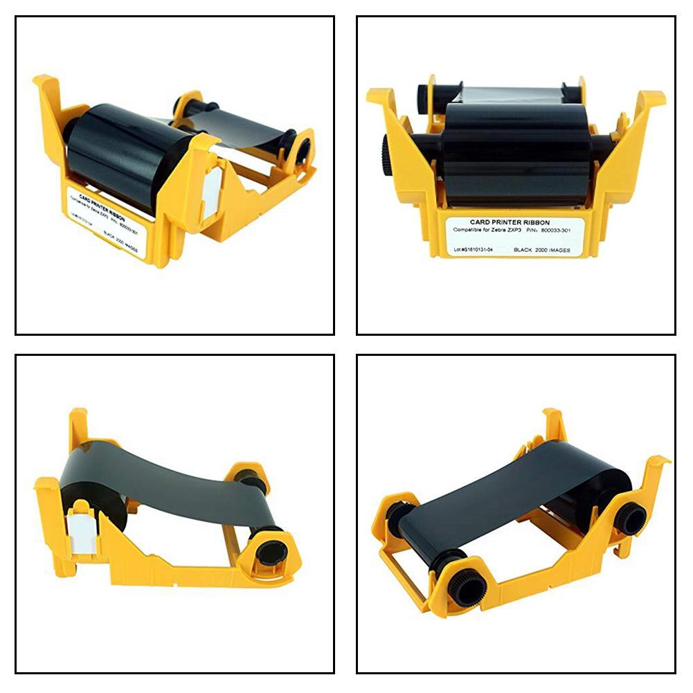 Employee Badges 800033-301 Ribbon Card Printer Tape Monochrome Card Production Business As Shown In The Picture