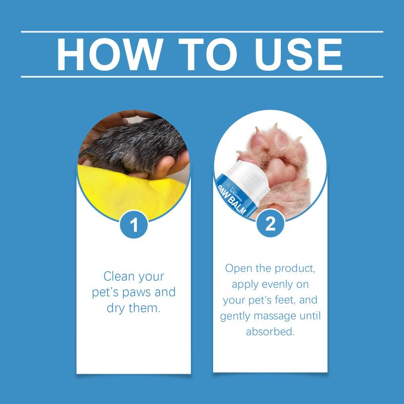 Yegbong Pet Paw Care Cream Moisturizing Paw Balm For Dogs & Cats Paw Pad Protection & Nourishing Care