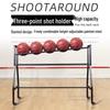 Basketball Training Ball Cart & Storage Rack
