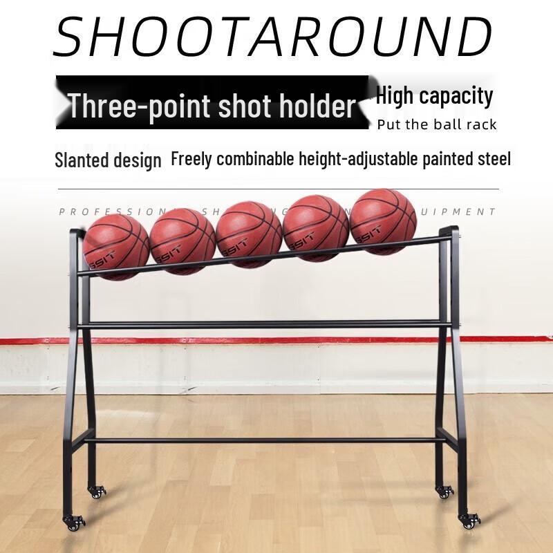 Basketball Training Ball Cart & Storage Rack