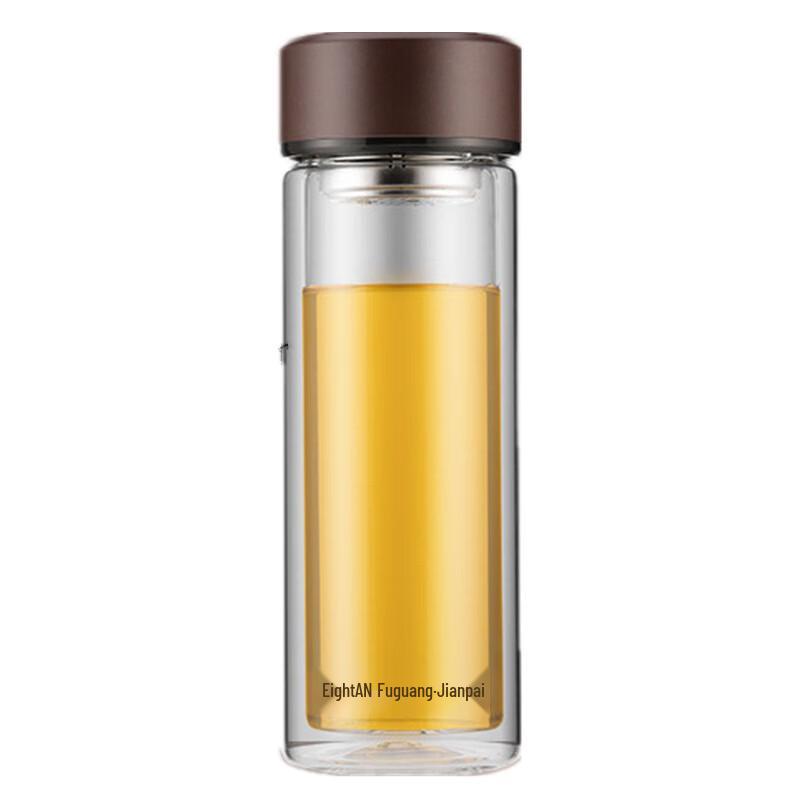 Fuguang Earl Double-Wall Glass Tea & Office Cup