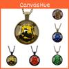 Gryffindor Vintage Potter Schools Badge Pendant Locket Decor Necklace