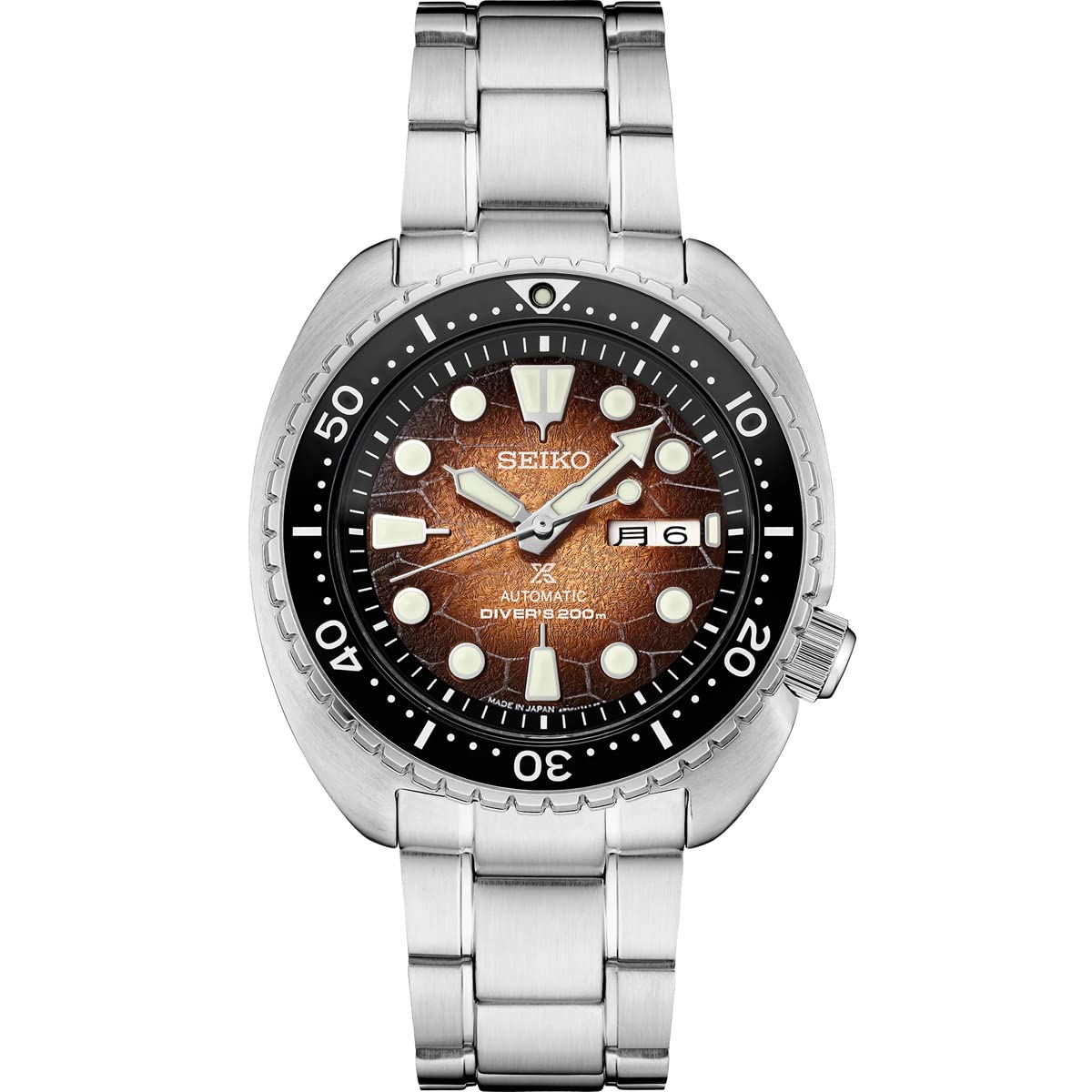 

SEIKO PROSPEX Special Edition Mechanical Automatic Watch Made in Japan Turtle 200m SRPH55 Brown Overseas Model [Seiko] U.S. Diver s Men s [Item]