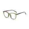 Vintage White Square Blue Light Blocking Glasses Women Optical Computer Gaming Big Frame Luxury Eyeglasses PC Thick Eyewear