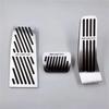 For Mazda 3 CX-30 CX50      2024 Aluminum Car Accelerator Pedal Cover Gas Brake Rest Foot Non-Slips Sticker